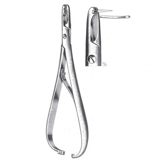 Needle Holders with Carbide Tips  Handle