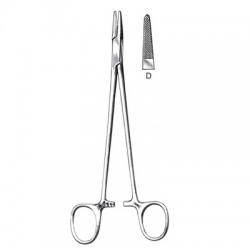 Needle Holders with Carbide Tips  Handle