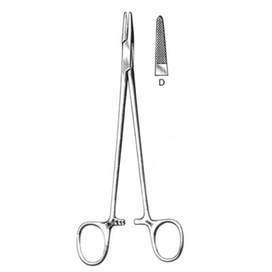 Needle Holders with Carbide Tips  Handle