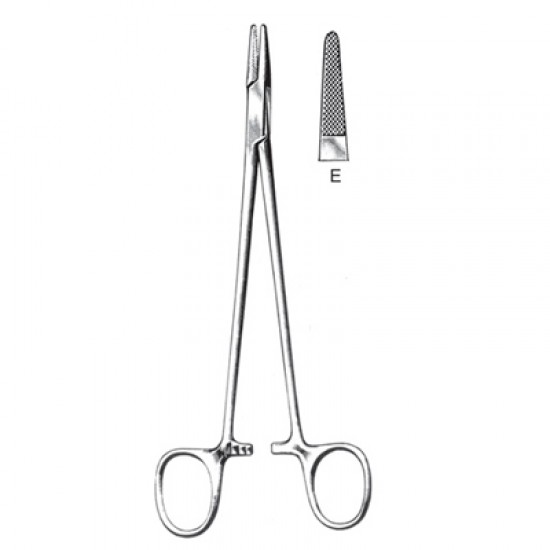 Needle Holders with Carbide Tips  Handle