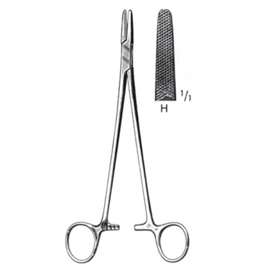 Needle Holders with Carbide Tips  Handle